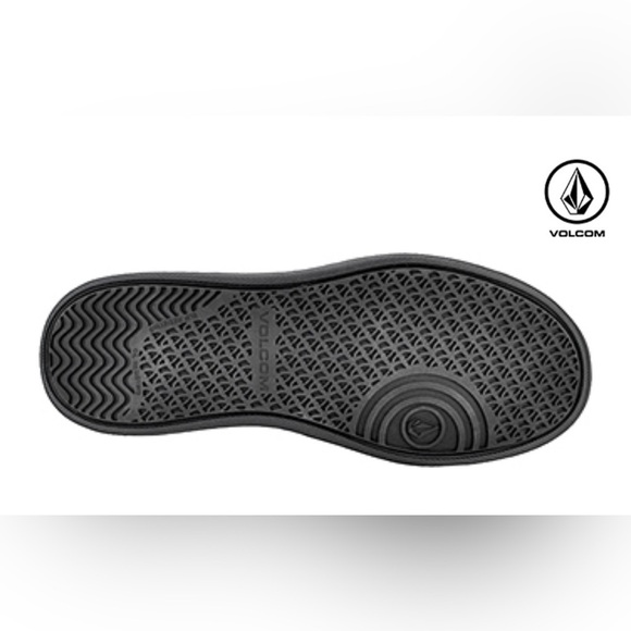 VOLCOM COMPOSITE TOE WEDGE SOLE METAL FREE WORK SHOE BLACK & WHITE VM30610 - Picture 7 of 7